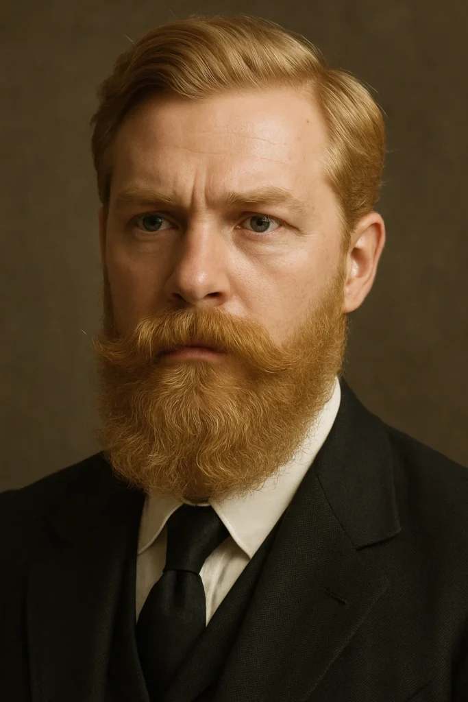 Blonde Verdi Beard