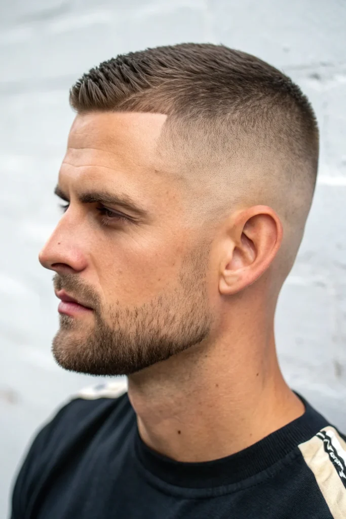 High and Tight with Crew Cut