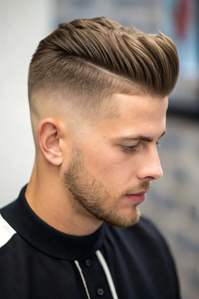 High and Tight with Layered Top
