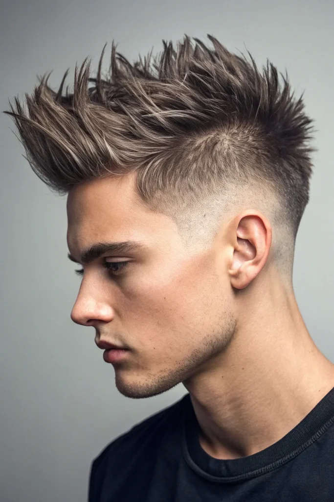High and Tight with Spiky Top