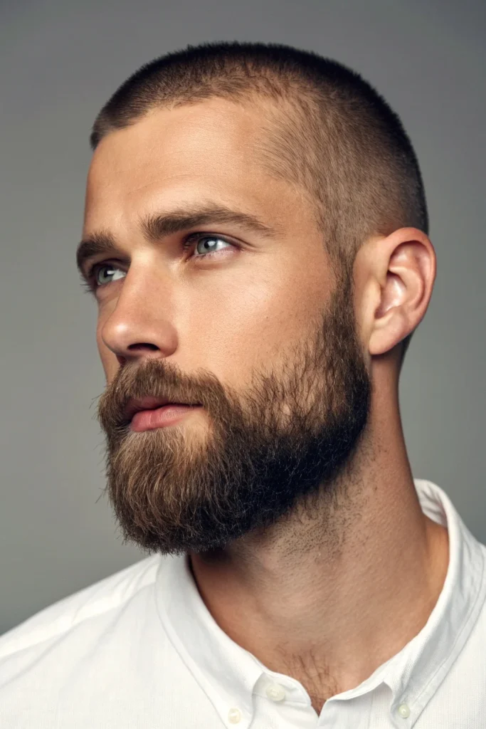 Short Uniform Beard