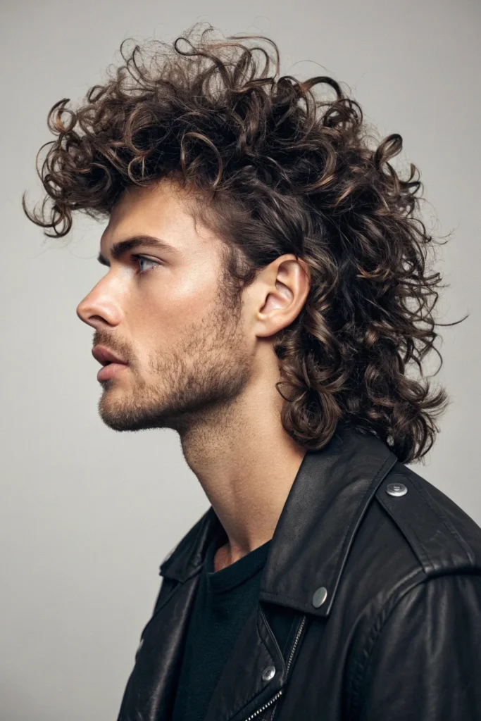 The Curly Wolf Cut