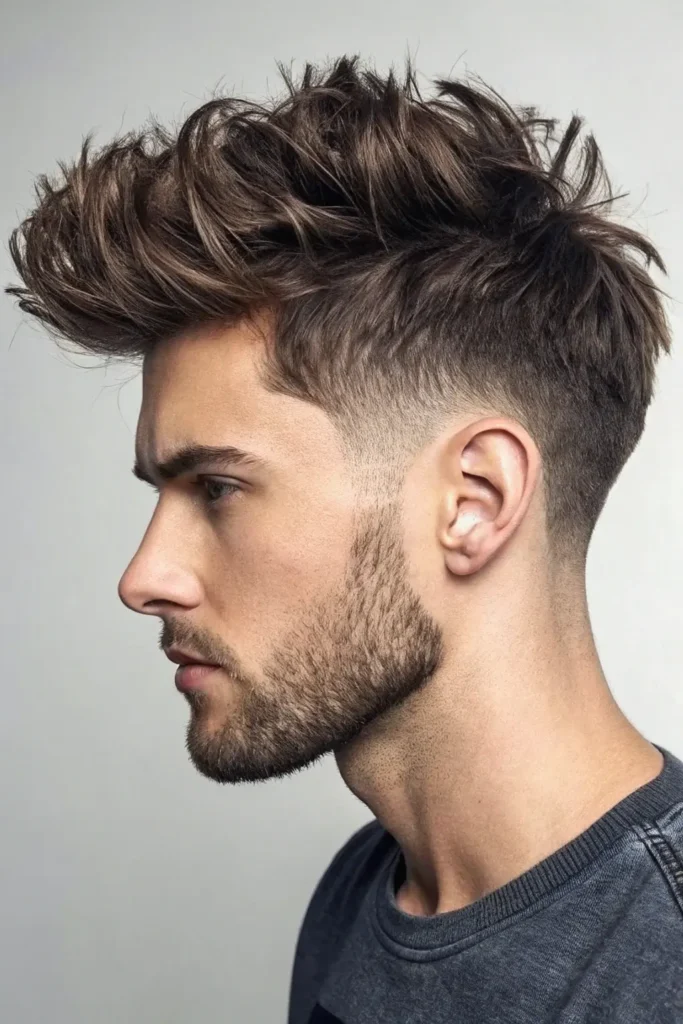 The Tapered Wolf Cut