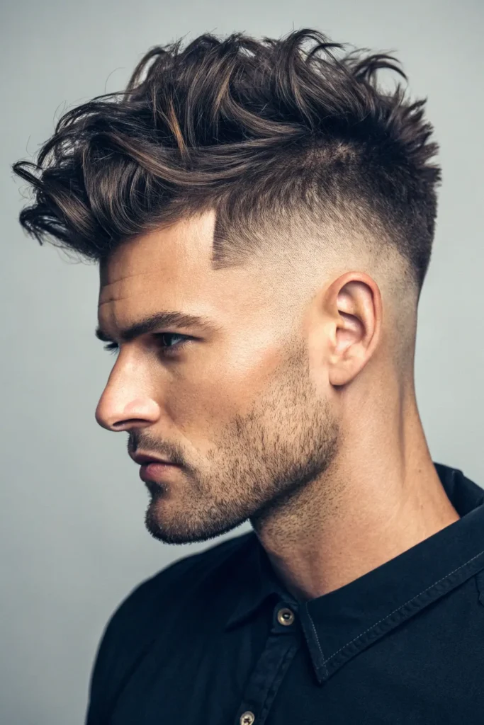 The Undercut Wolf Cut