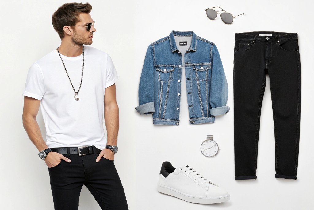 black jeans outfit ideas