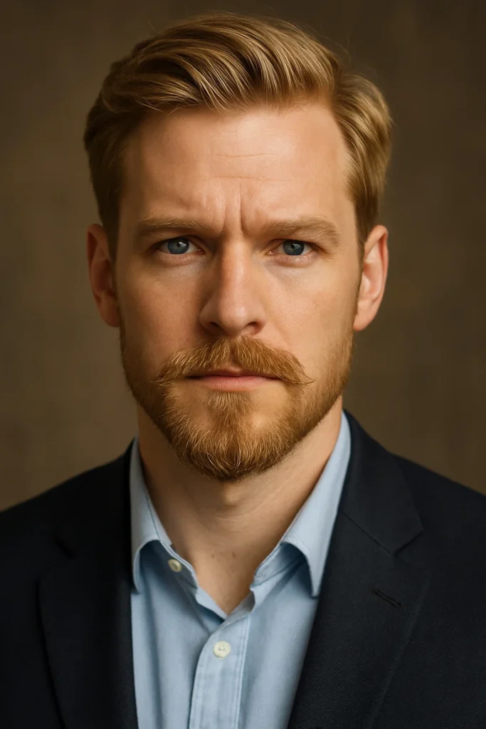 blonde anchor beard