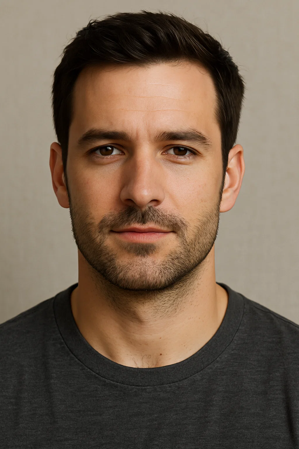 classic stubble style