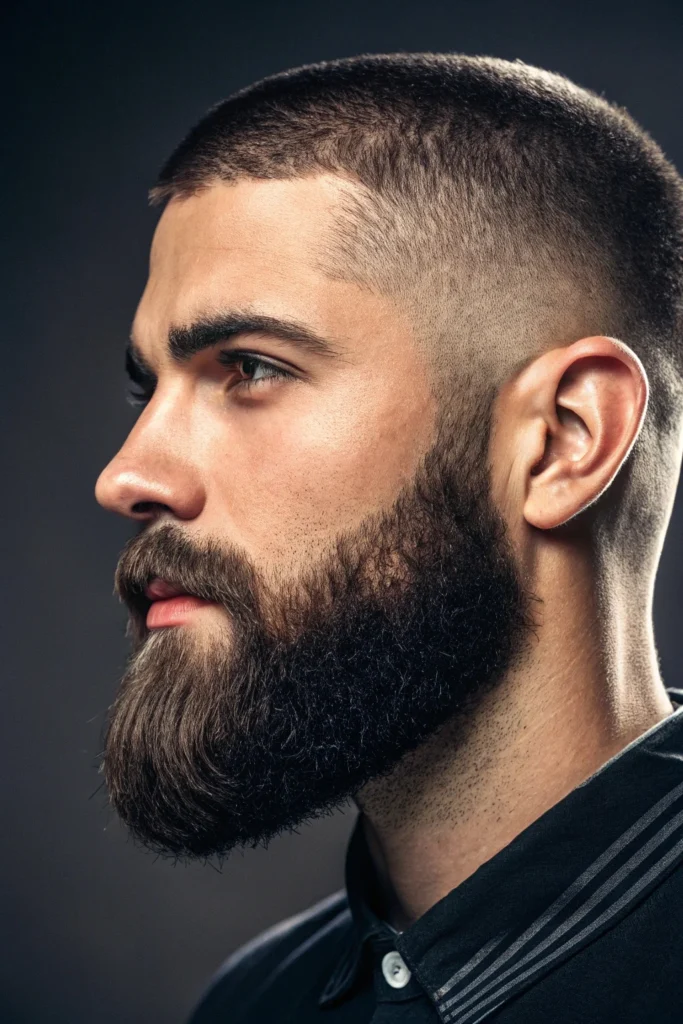 Full Beard with Fade