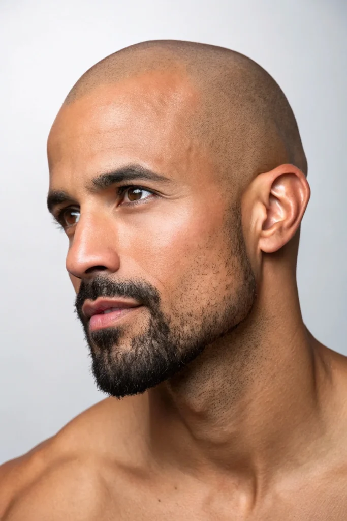 Goatee with Bald Head