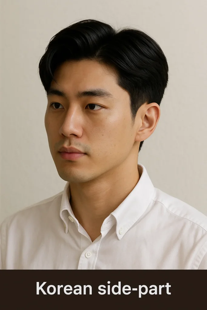 Korean Side Part