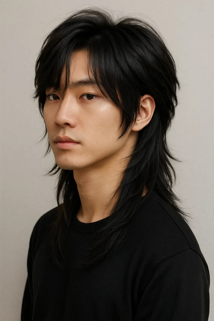 Korean Wolf Cut (2025 Trend)