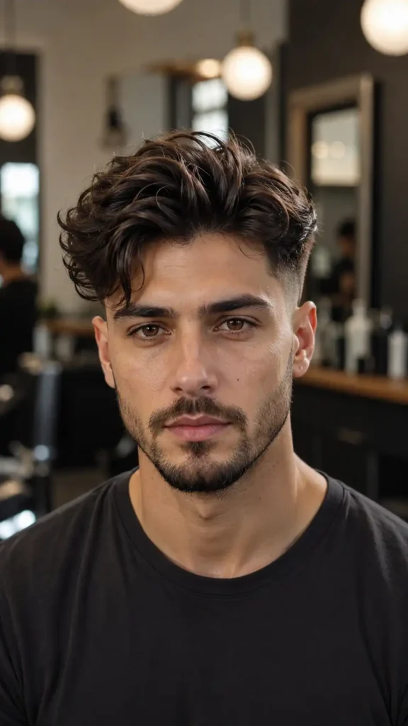 The Flowy Undercut Flowy Haircut for Man