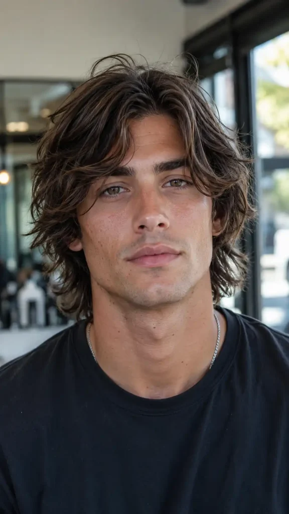 The Shaggy Flow Flowy Haircut for Man