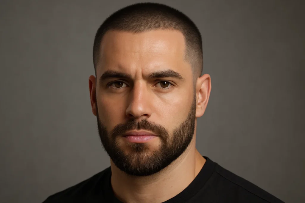 Buzz Cut Beard Styles