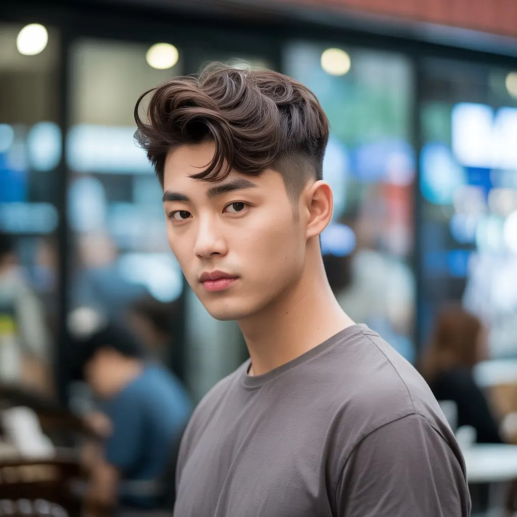 Korean Men Haircut
