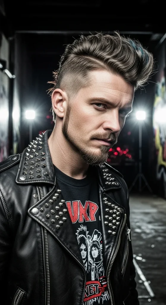 Boys Punk Haricuts 18 Punk Haircuts for Men – Bold, Stylish & Edgy - styleobsidian.com