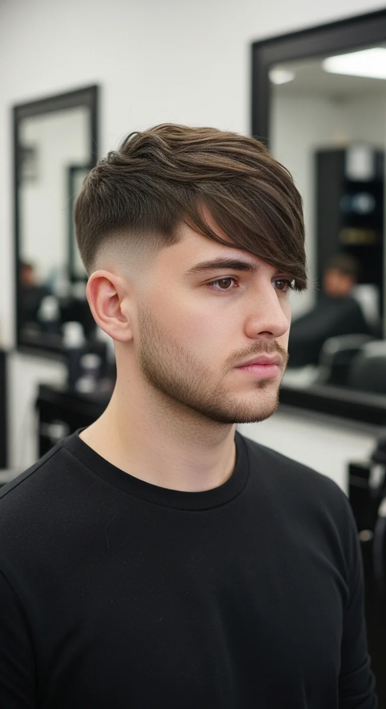 Extended Fade 16 Fade Haircut Ideas for Long Hair That Instantly Elevate Your Style