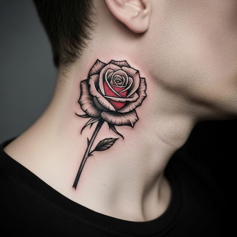 25 Bold Neck Tattoos for Men: Designs, Meanings & Modern Trends ...