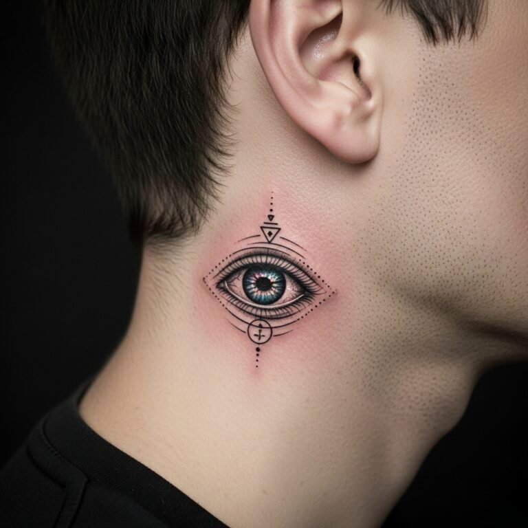 25 Bold Neck Tattoos for Men: Designs, Meanings & Modern Trends ...
