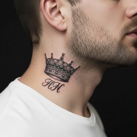 25 Bold Neck Tattoos for Men: Designs, Meanings & Modern Trends ...