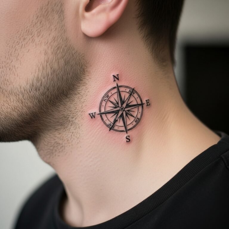 25 Bold Neck Tattoos for Men: Designs, Meanings & Modern Trends ...