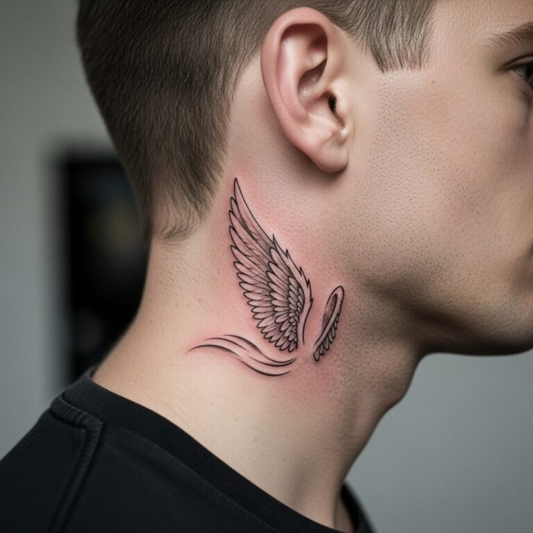 25 Bold Neck Tattoos for Men: Designs, Meanings & Modern Trends ...