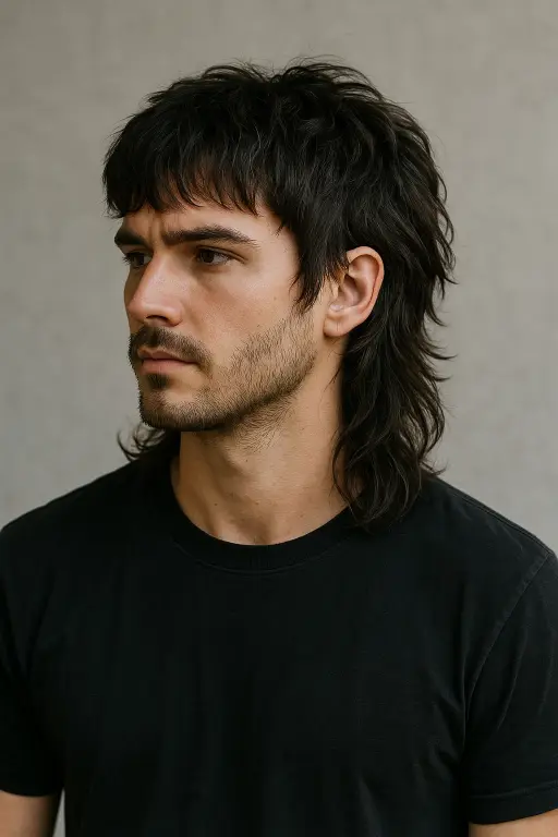 Wolf Cut Mullet