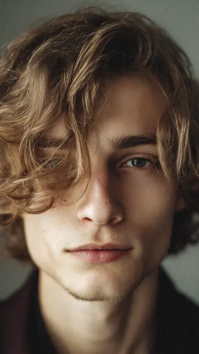 The Middle Part with Curtain Fade