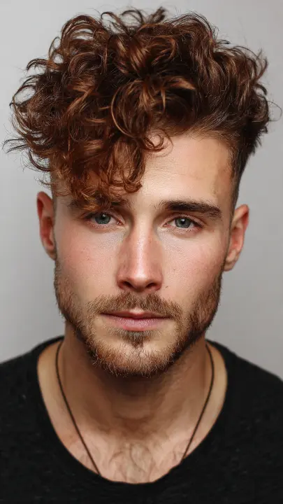 Layered Fade 21 Layered Haircuts for Men with Curly Hair – Stylish & Voluminous ...