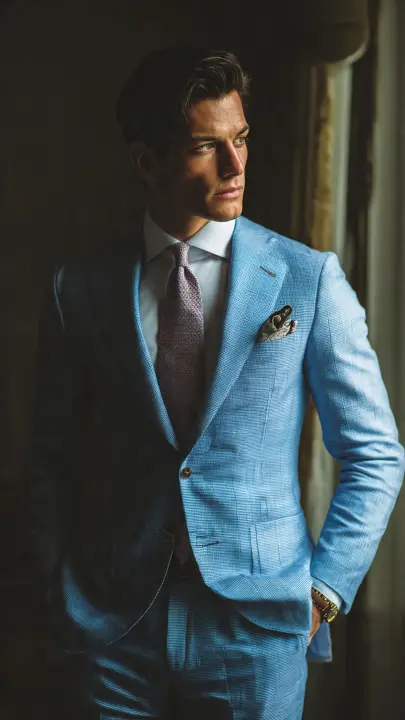 Light Blue Suit