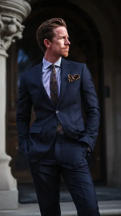 Midnight Navy Suit