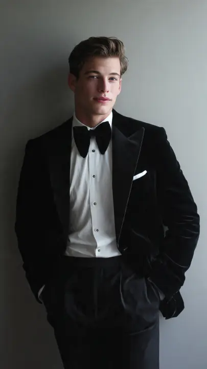 The Velvet Tuxedo Jacket